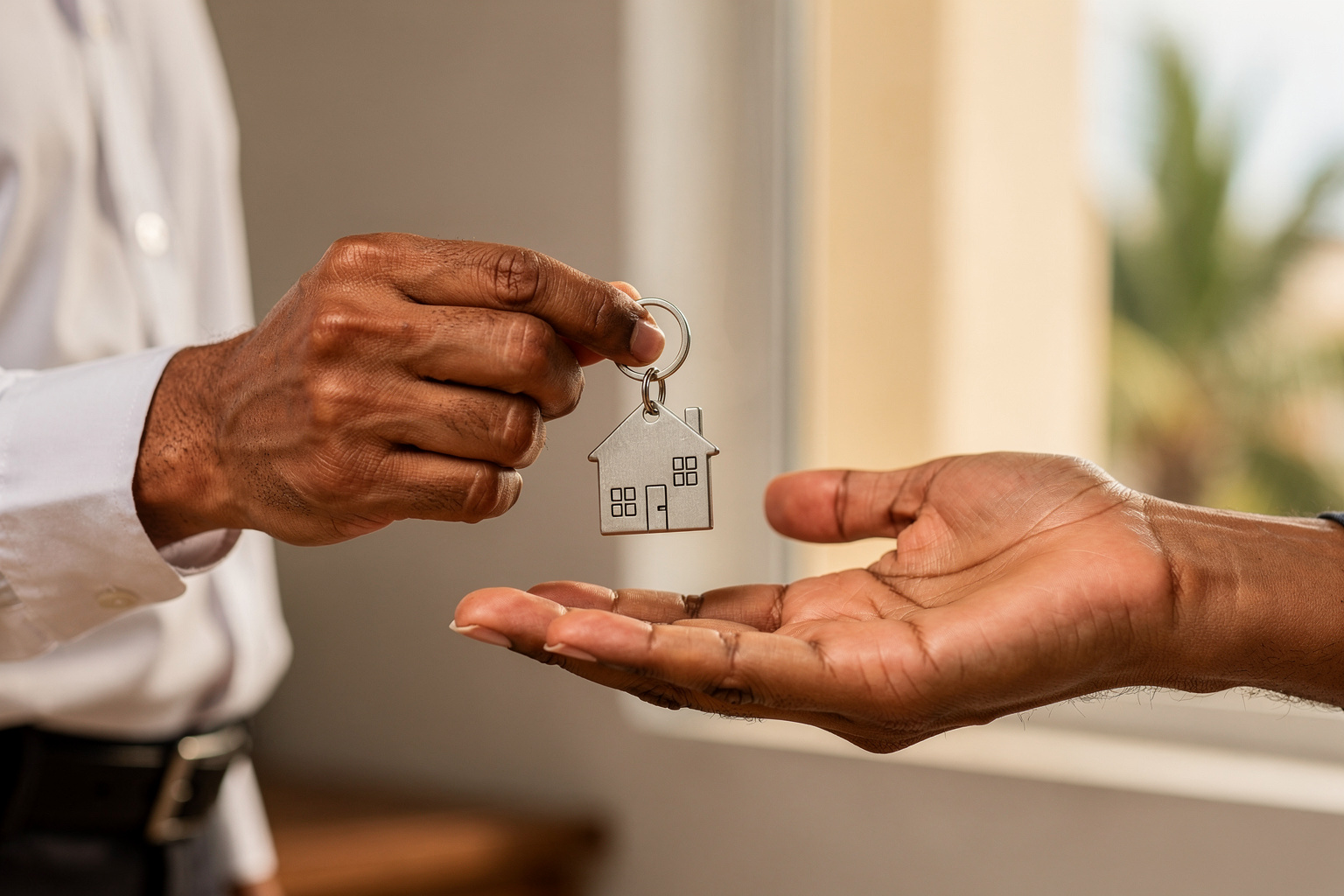Entrega de llaves de una casa en Santo Domingo con luz natural