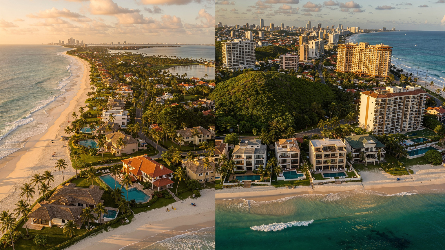 Paisajes identificados de Punta Cana, Santo Domingo, Santiago de los Caballeros, Higüey y Juan Dolio 1