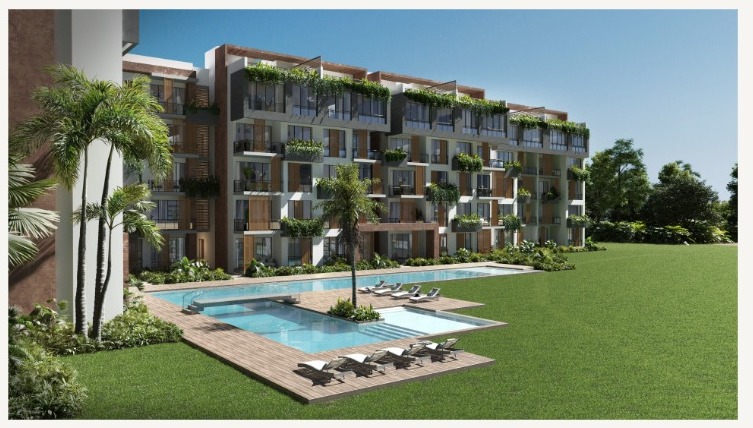 Proyecto de Apartamentos en Venta en Punta Cana con Playa Privada