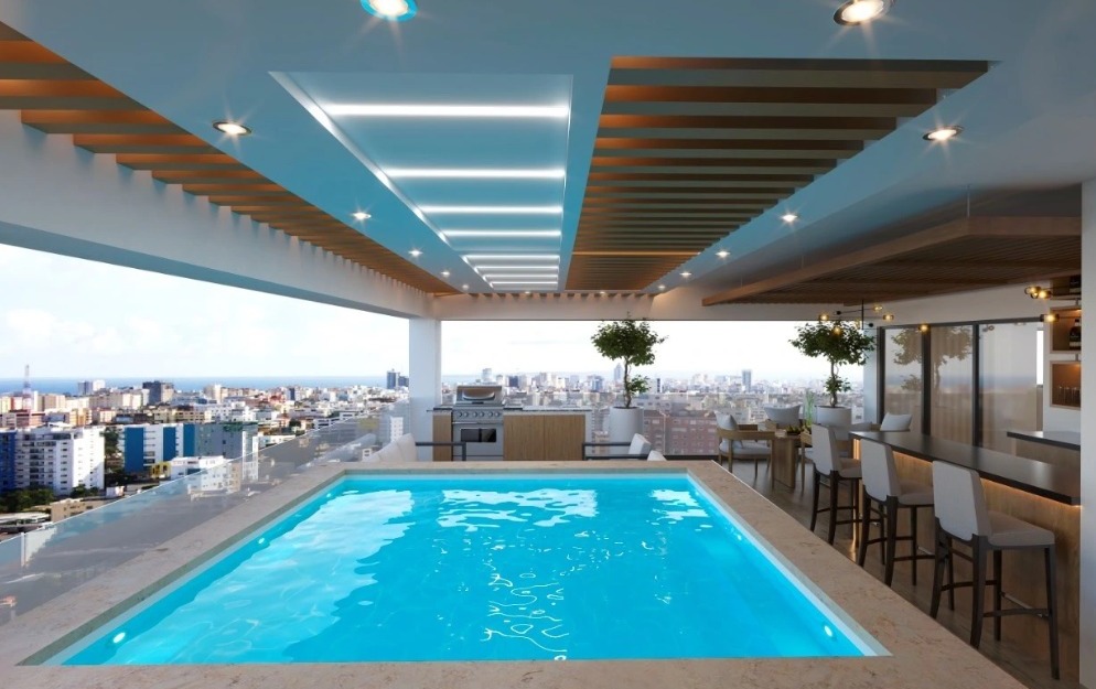 Proyecto de apartamentos en venta en Bella vista, Santo Domingo