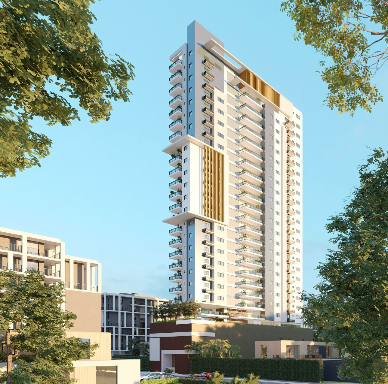 Proyecto de apartamentos en venta en Alma Rosa I, Santo Domingo.