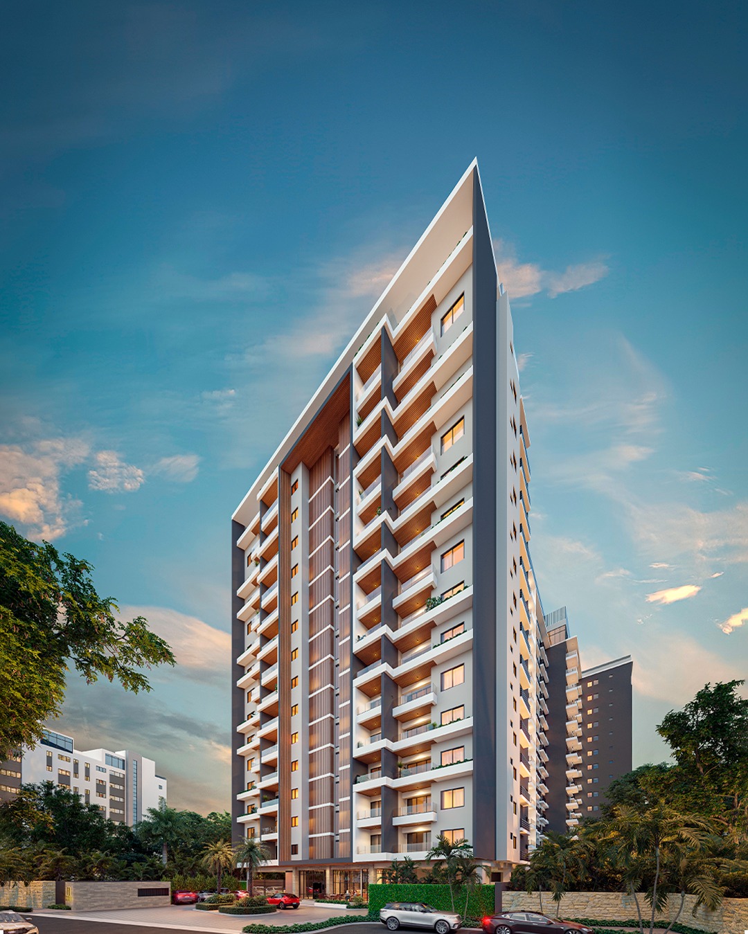 Proyecto de Apartamentos en venta en Bella Vista, Santo Domingo.