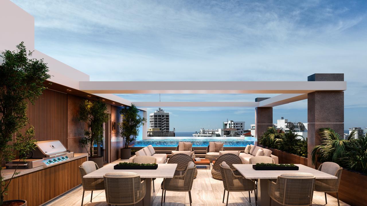 Proyecto de Apartamentos en venta en el Renacimiento, Santo Domingo.