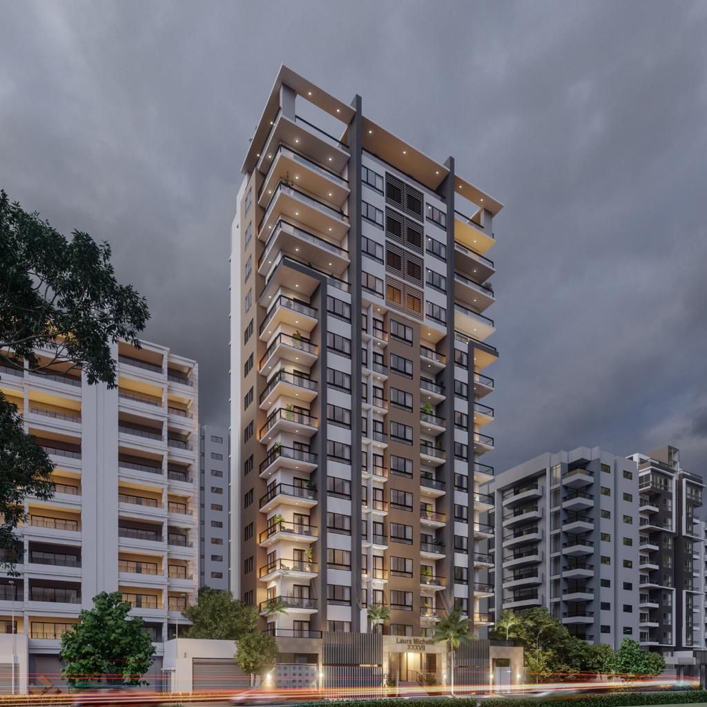 Proyecto de apartamentos en  venta en Serralles, Santo Domingo.