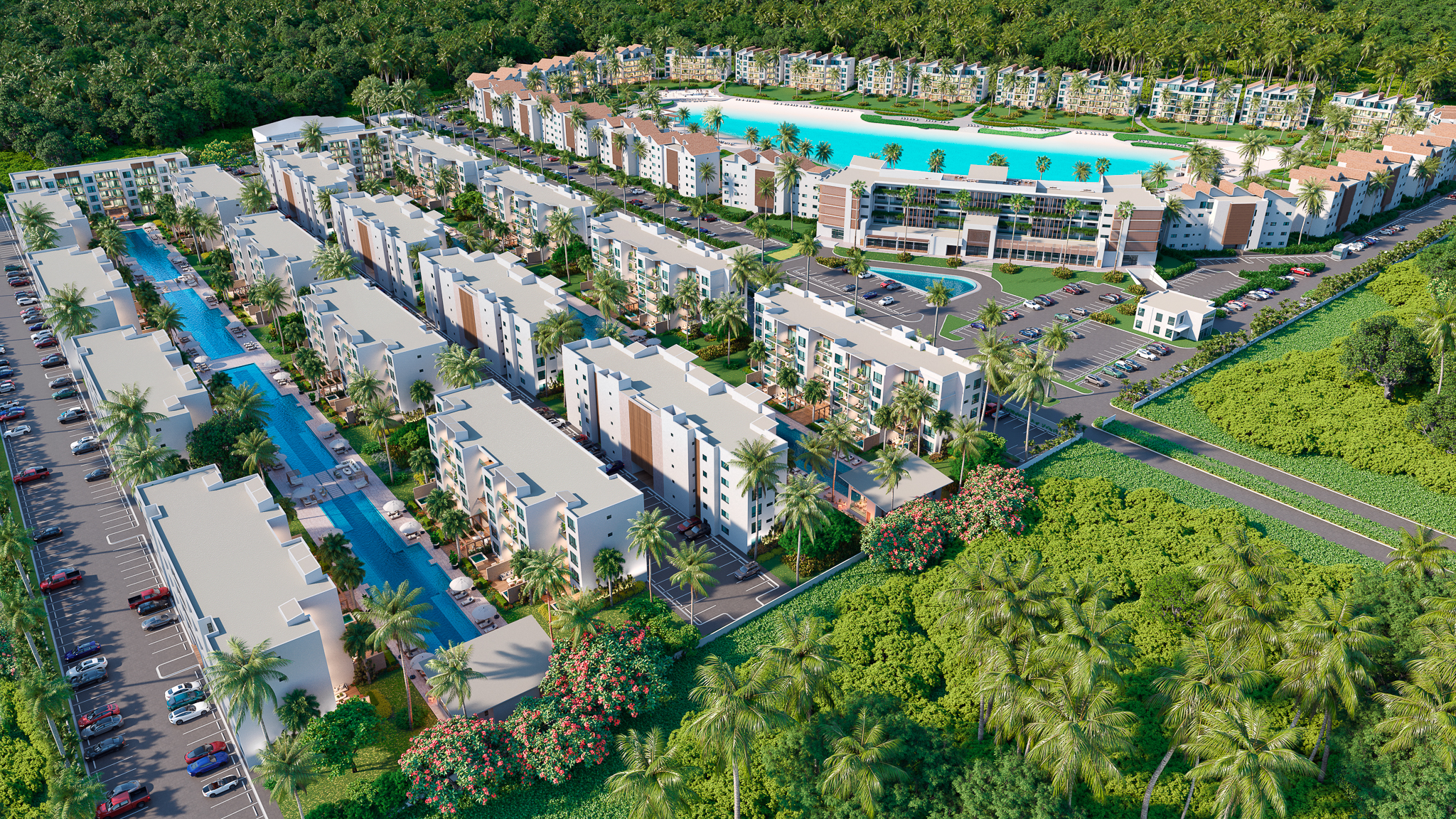 Paraíso Residencial con Laguna Privada en Punta Cana