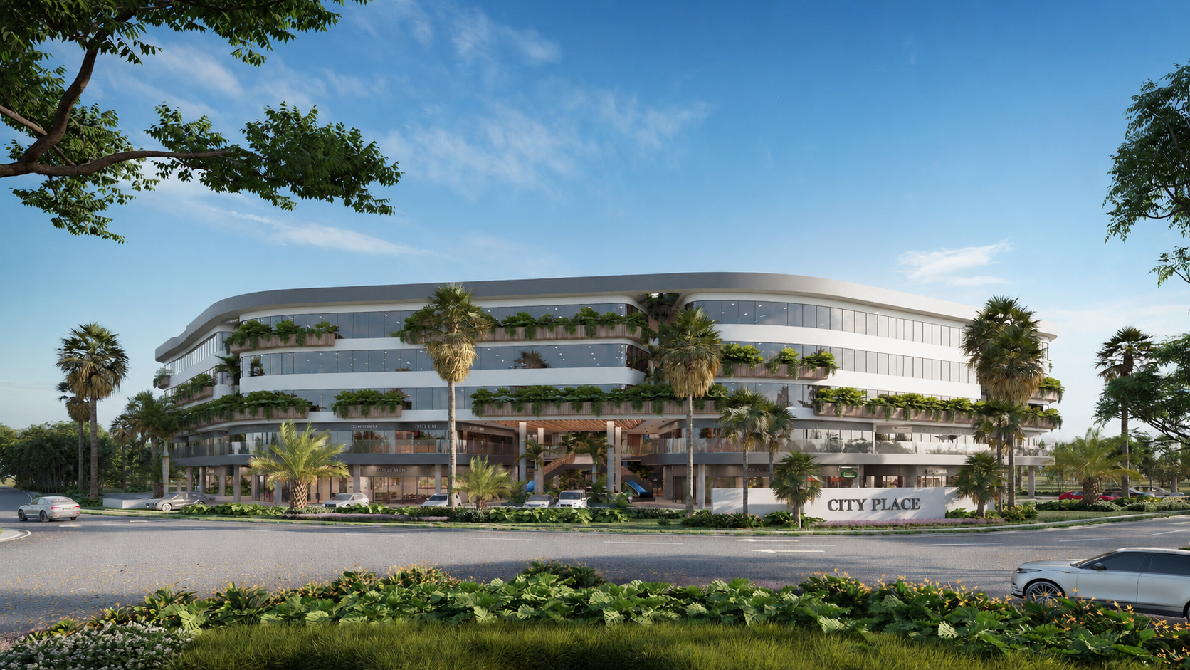 Innovador centro corporativo y comercial en Downtown Punta Cana
