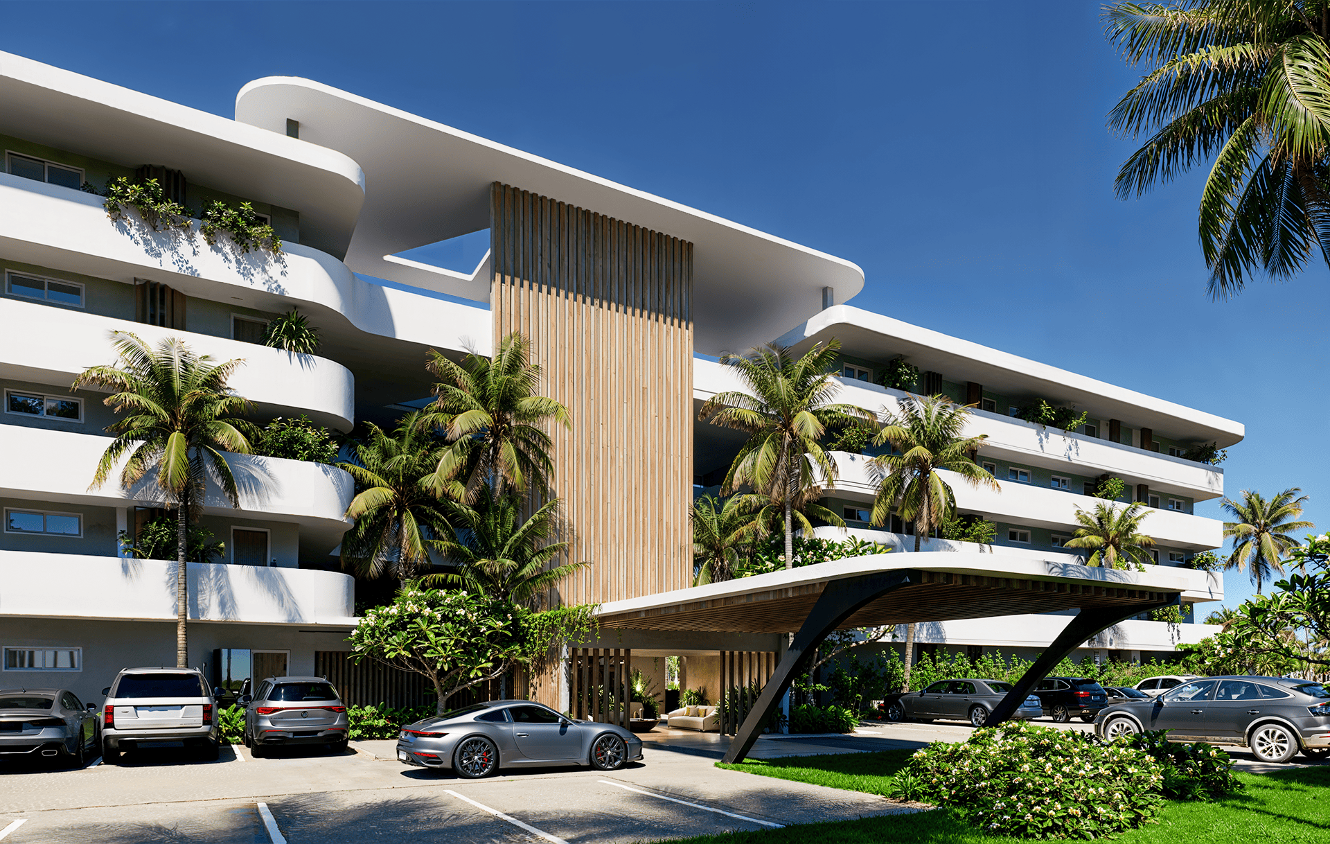 Apartamentos de lujo rodeados de naturaleza y golf — foto 2