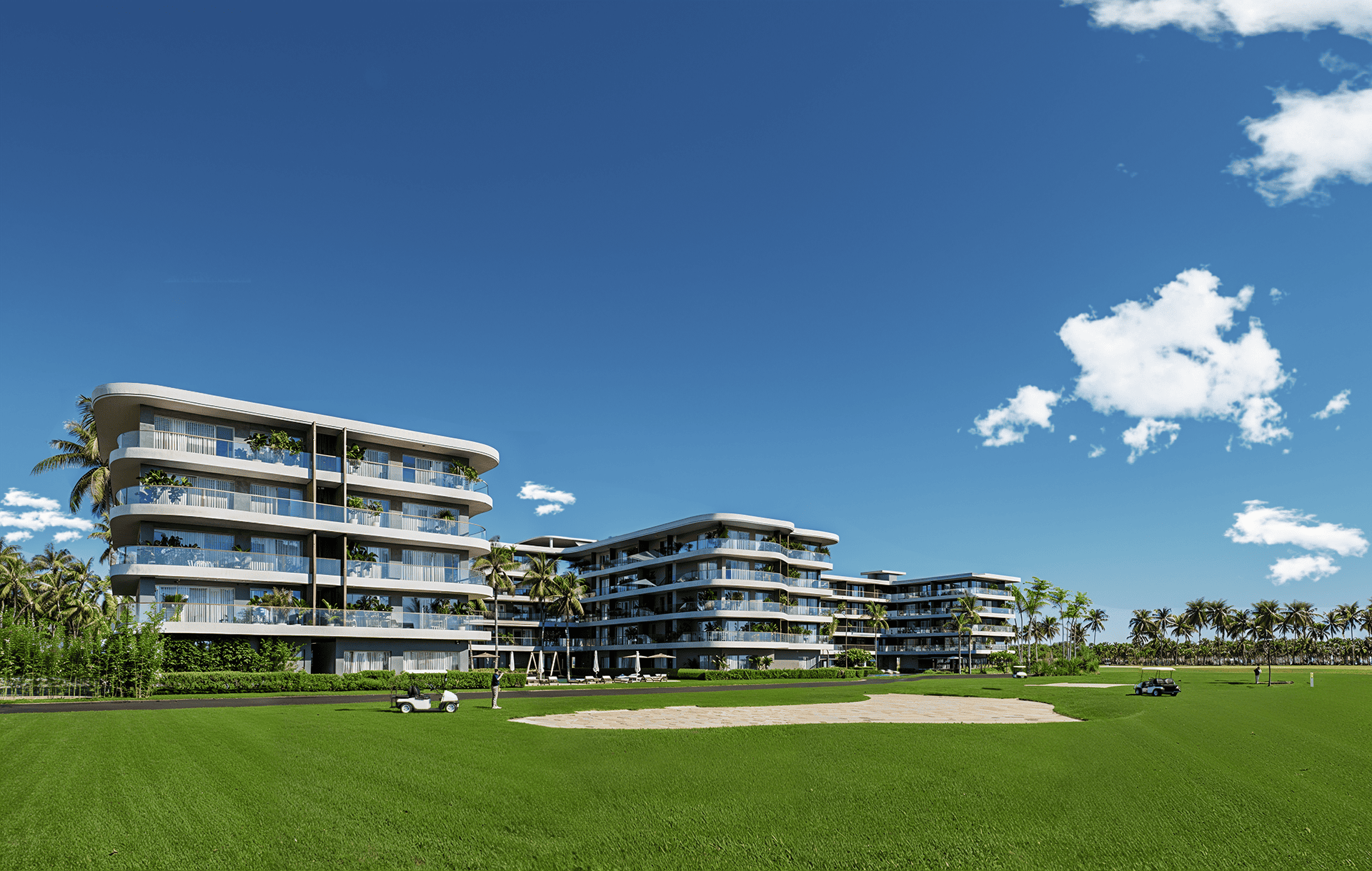 Apartamentos de lujo rodeados de naturaleza y golf — foto 3