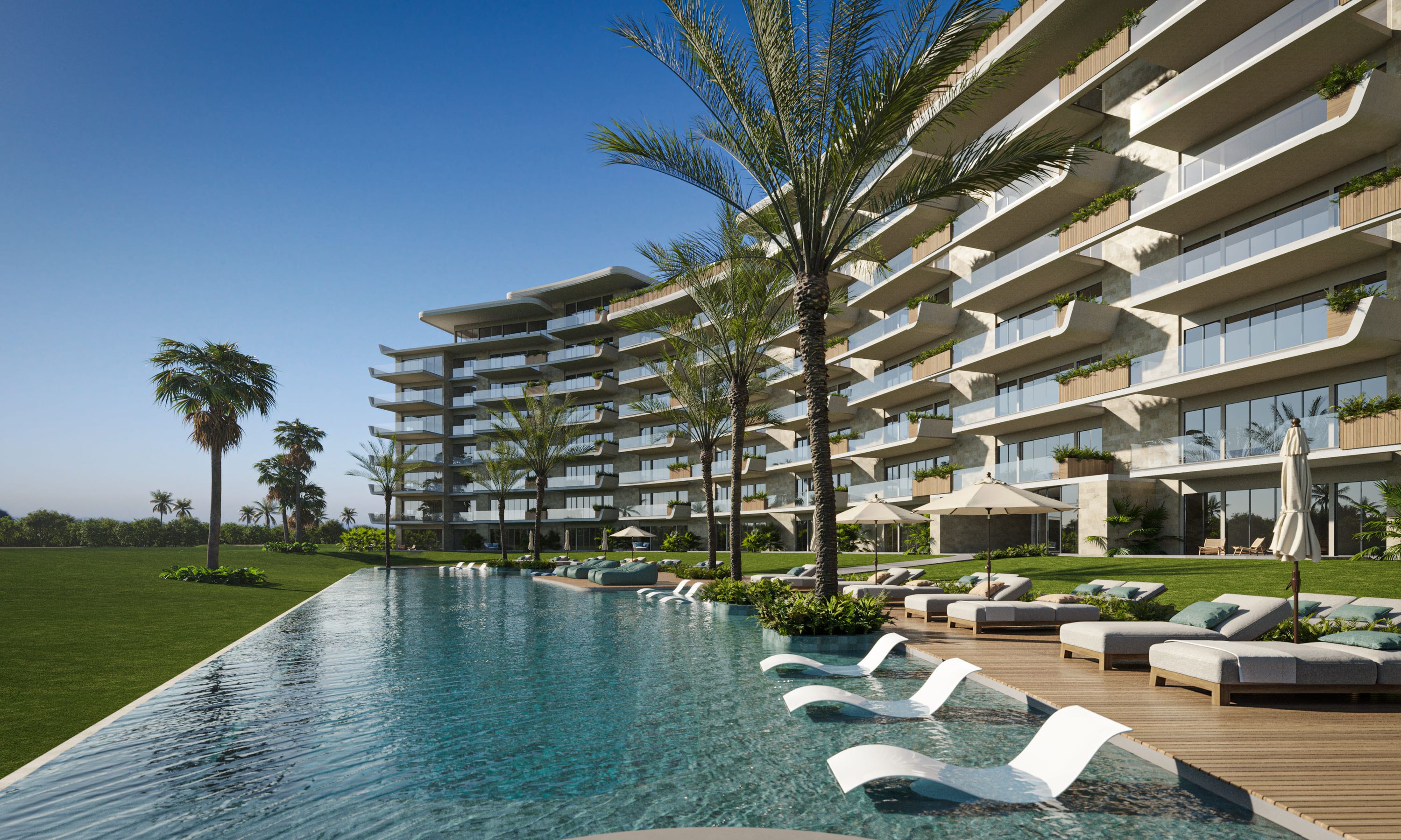 Proyecto residencial de estilo contemporáneo tropical, elegante y sofisticado — foto 5