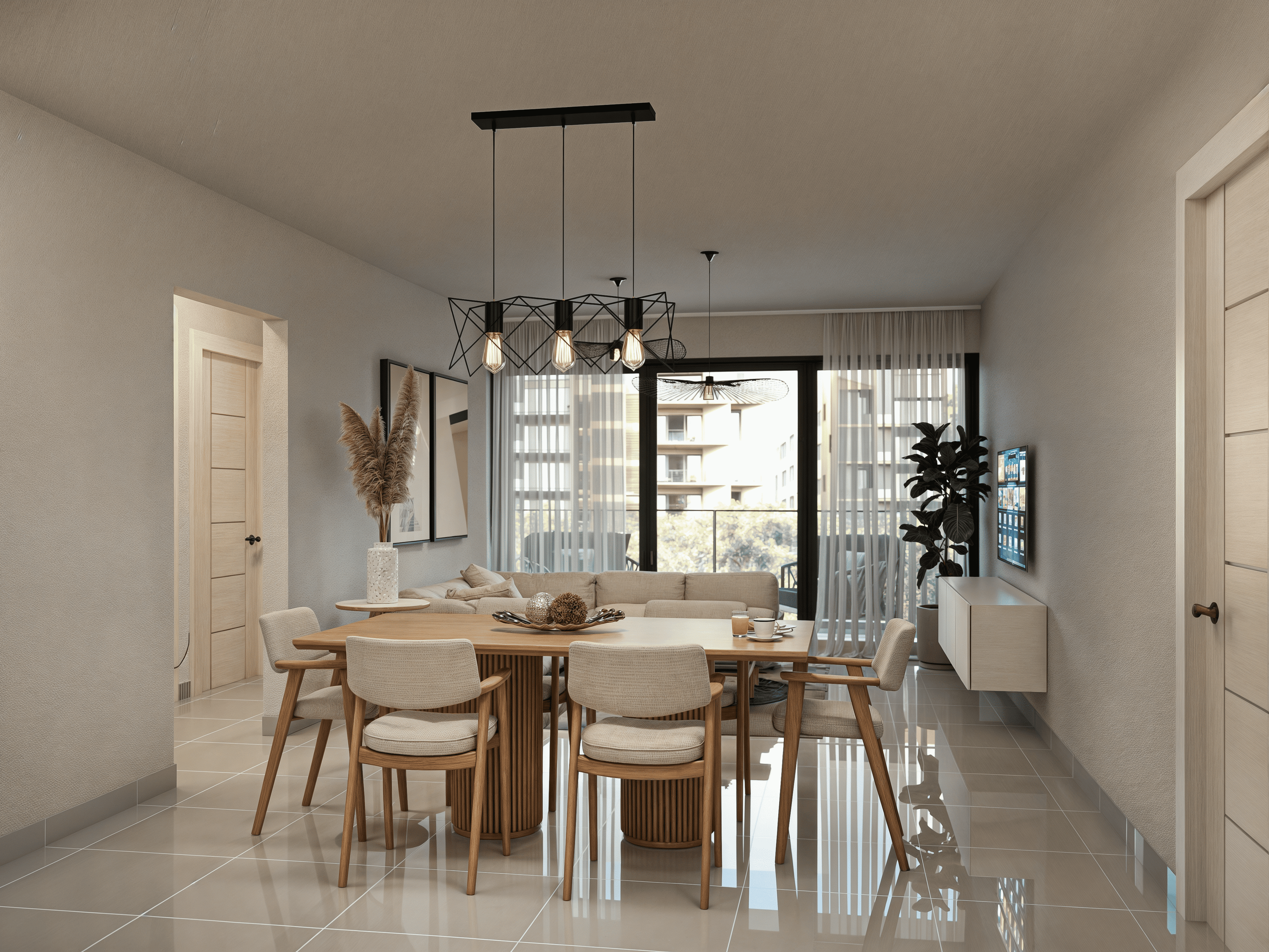 Apartamentos de 3 Habitaciones en Santiago de los Caballeros, Rodeados de Naturaleza — foto 5