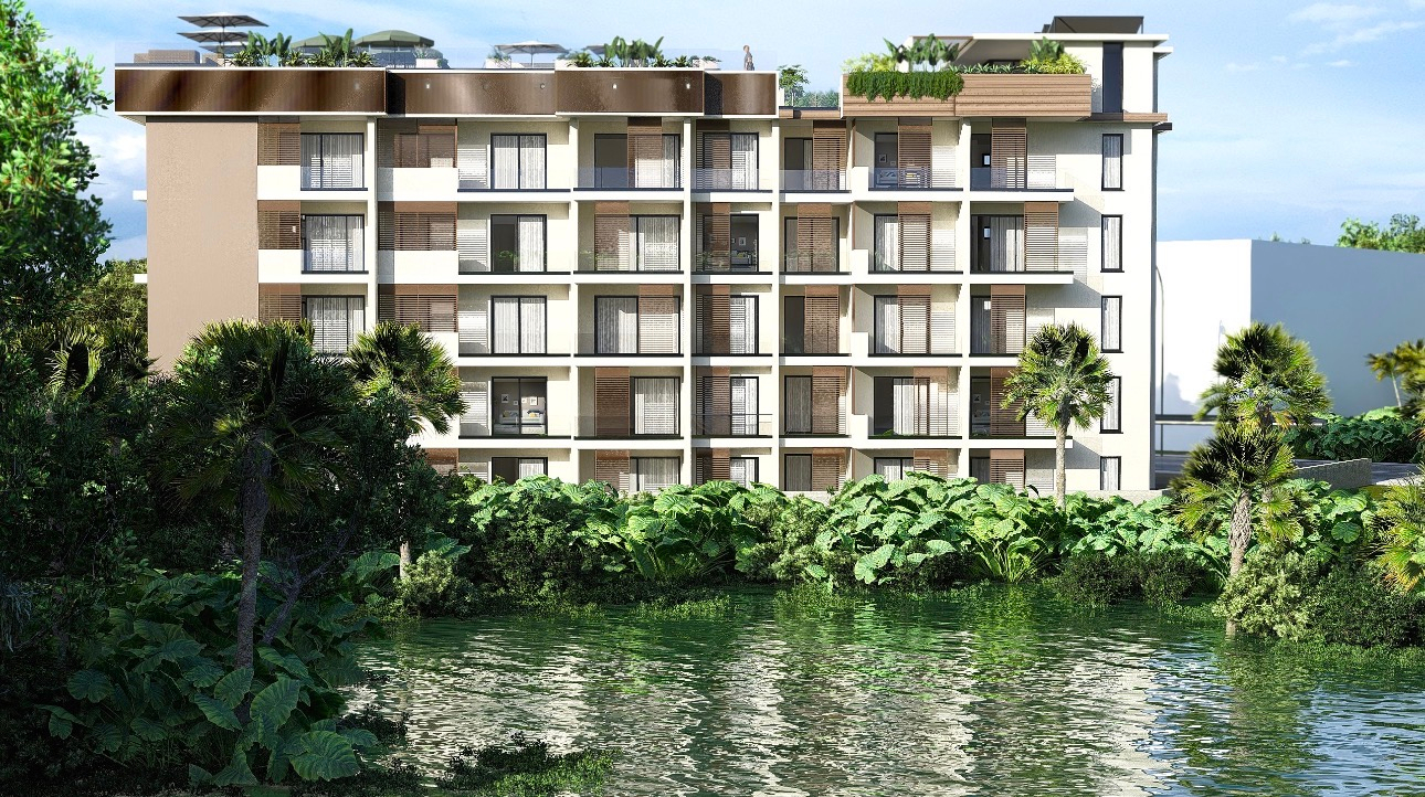 Apartamentos modernos cerca de la playa