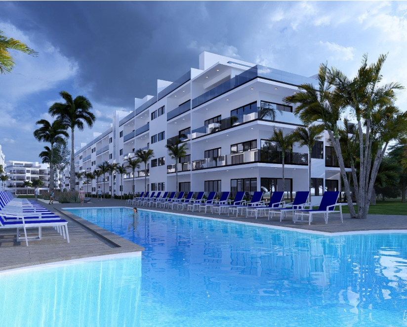Apartamentos de lujo frente al mar
