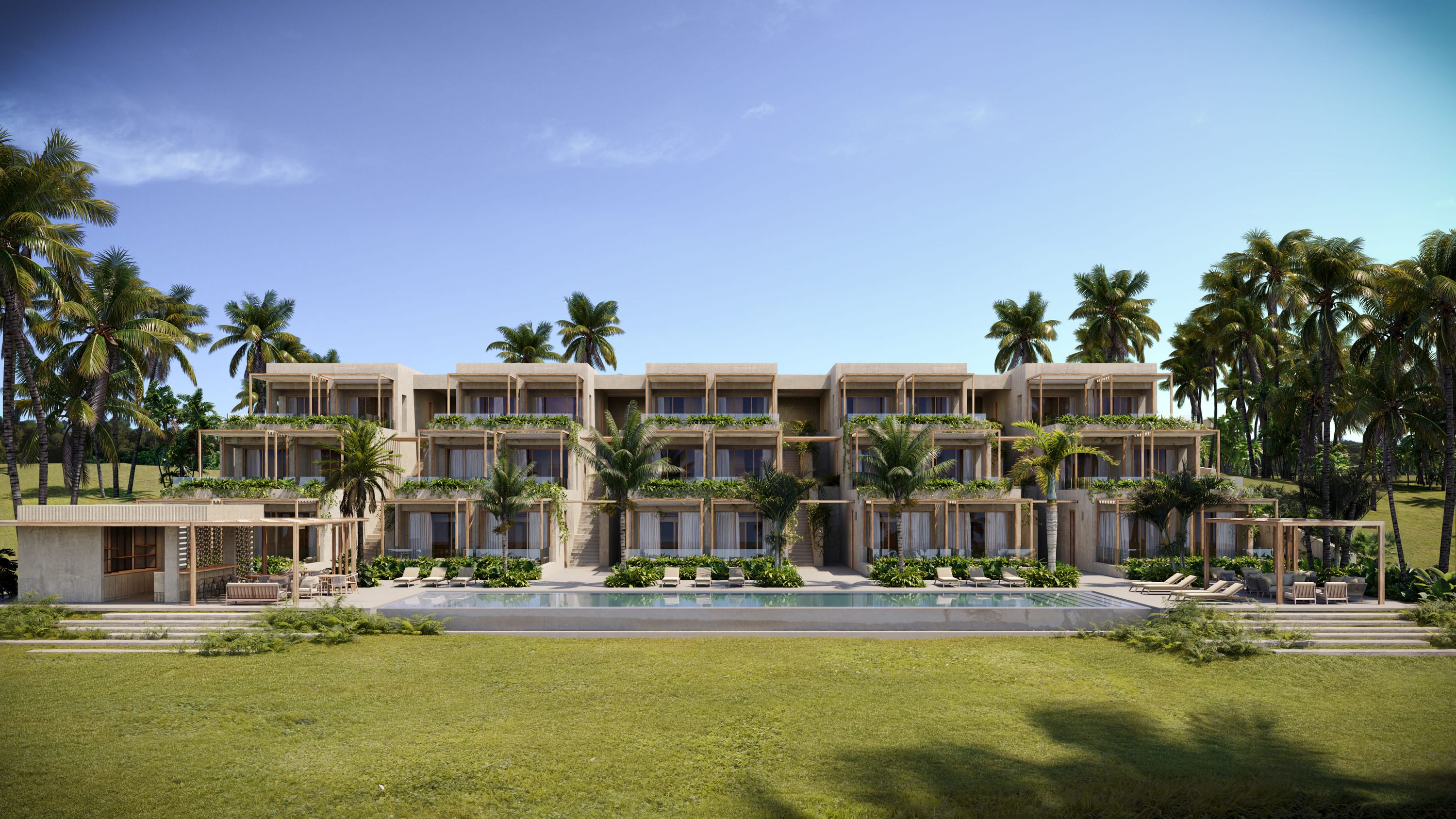 Residencial exclusivo cerca de playa y campos de golf en Cana Bay