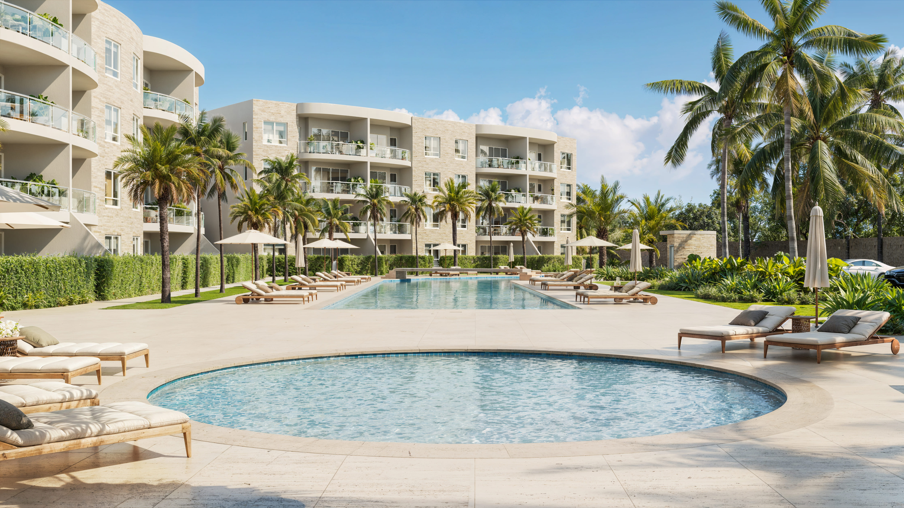 Apartamentos de 1 Habitación con Amenidades Resort