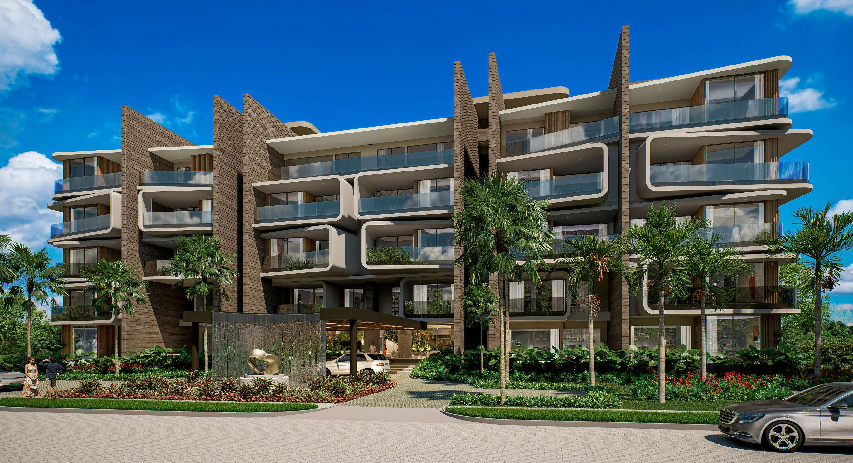 Apartamentos de Lujo frente al Lago Azul en Cap Cana
