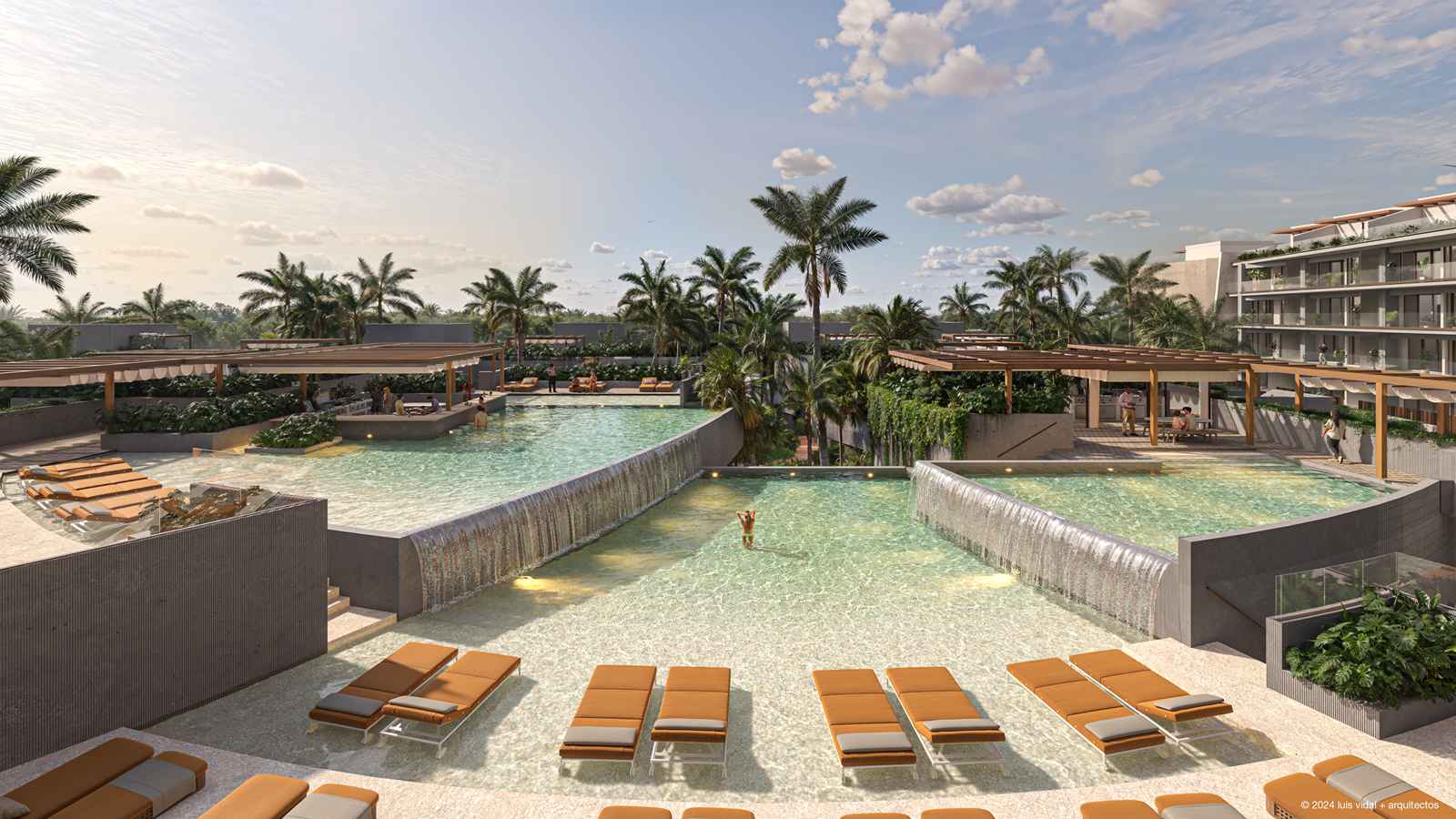 Condominio frente al campo de golf Las Iguanas, Cap Cana