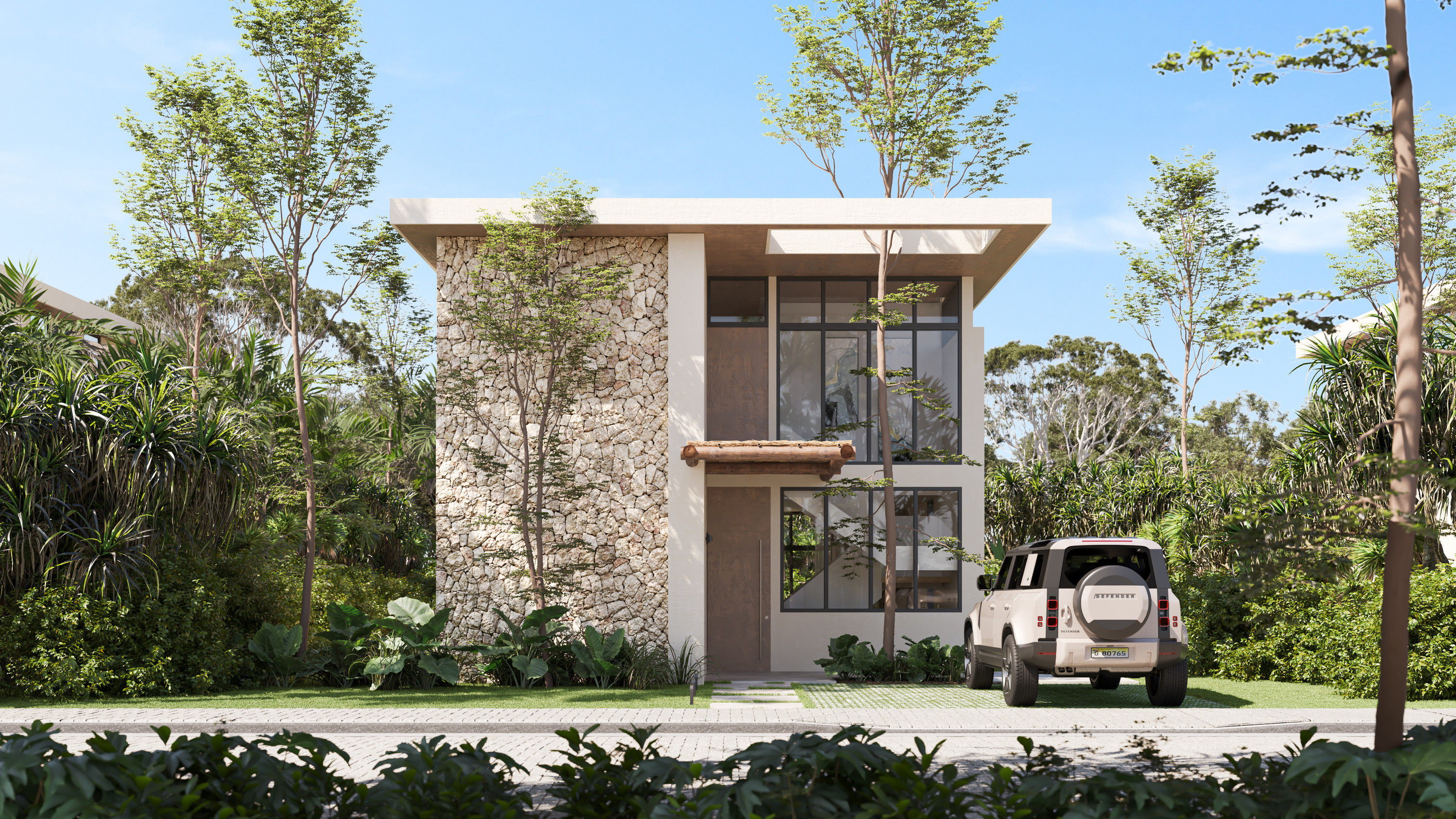 Villas de estilo bohemio en Downtown Punta Cana