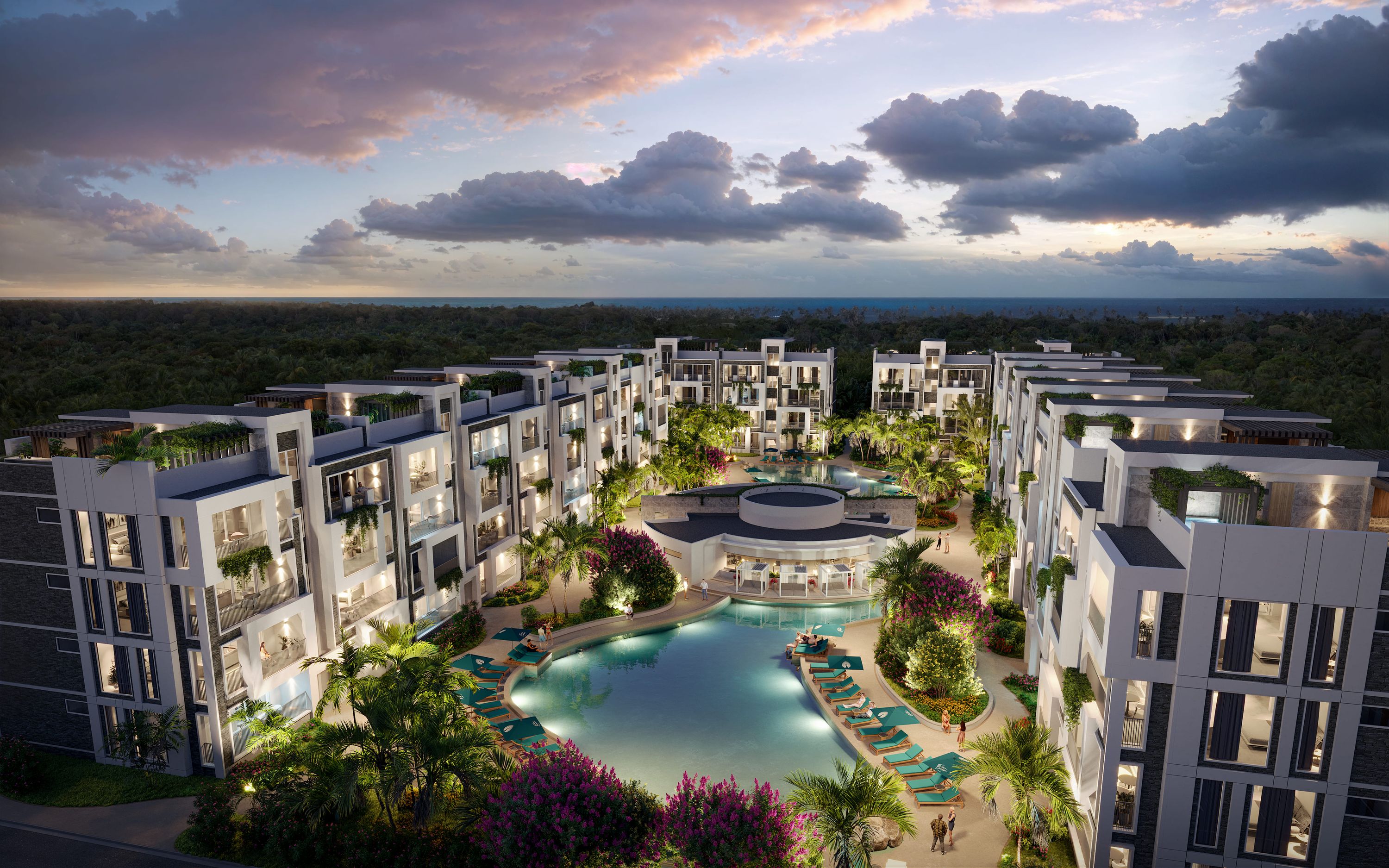 Apartamentos de 1, 2 y 3 habitaciones cerca de la playa