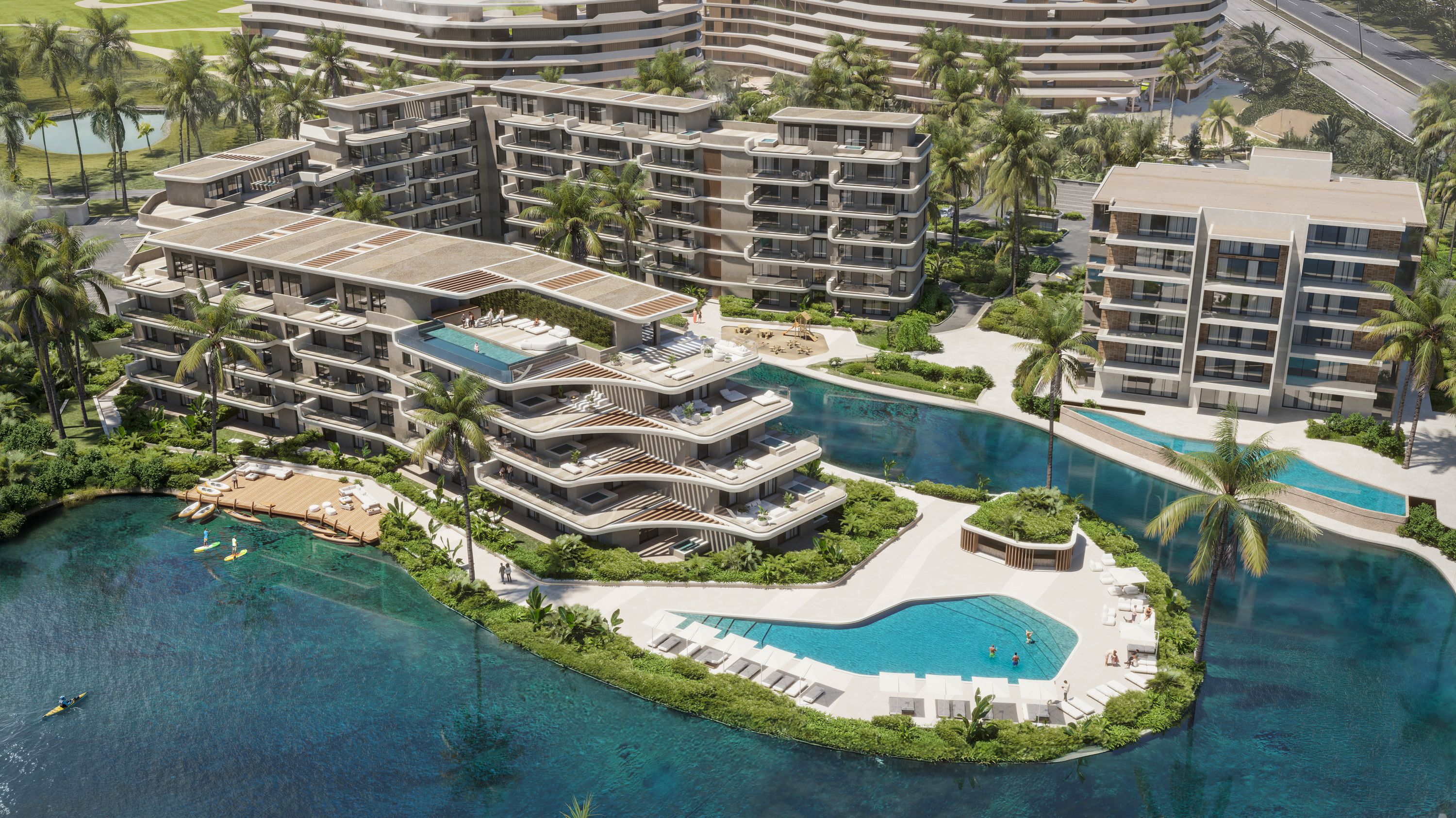 Apartamentos frente al lago en el corazón de Cap Cana — foto 2