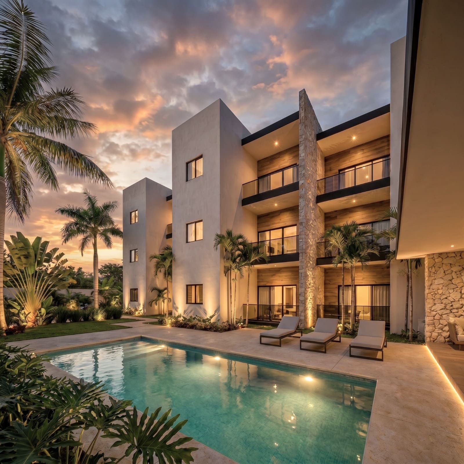 Apartamentos de 2 habitaciones en Downtown Punta Cana — foto 3