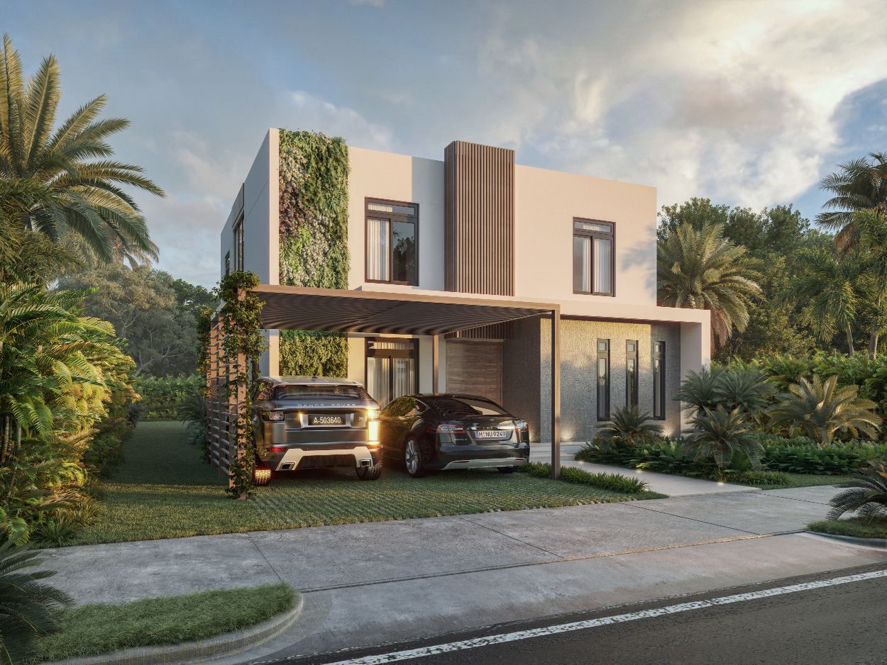 Casas de 4 habitaciones con piscina en Vista Cana, Punta Cana