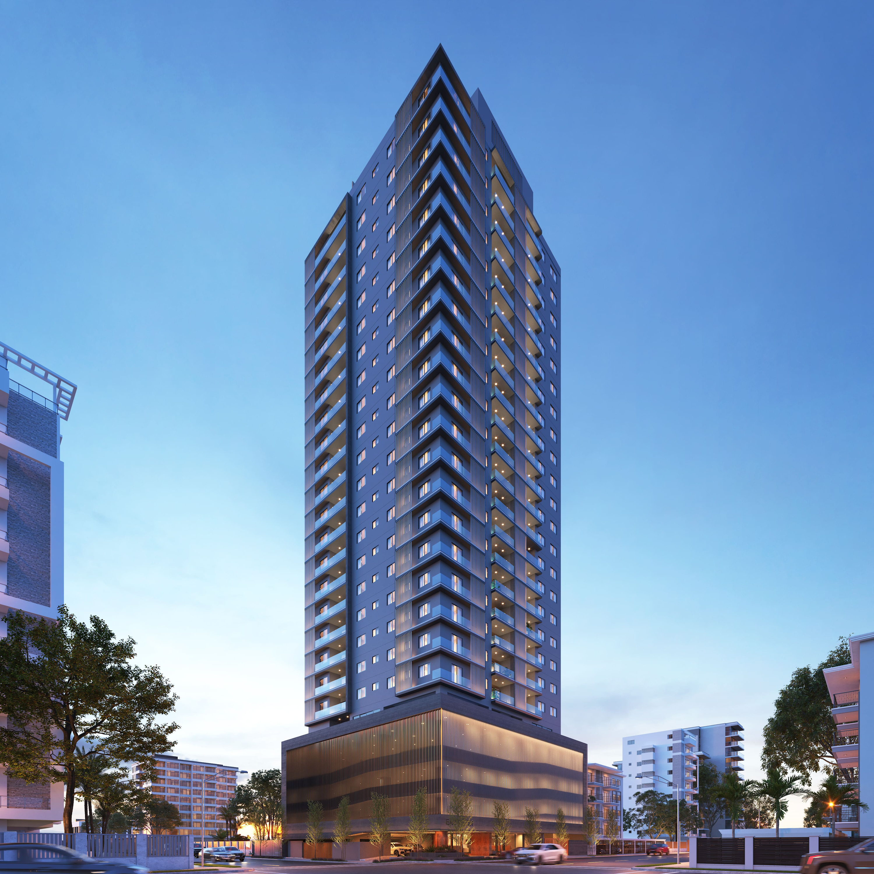 Torre residencial moderna en el corazón de Alma Rosa I