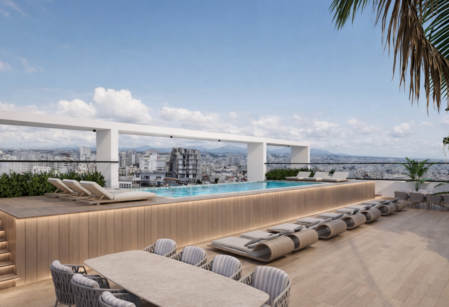 Proyecto residencial de 7 niveles con estilo contemporáneo — foto 2