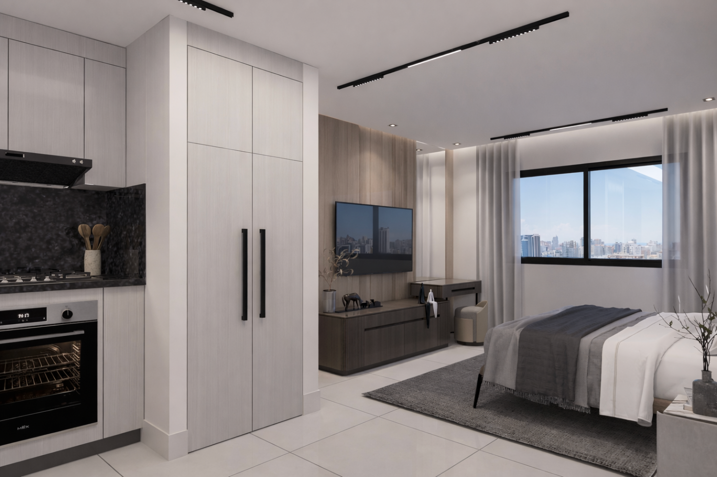 Proyecto residencial de 7 niveles con estilo contemporáneo — foto 5