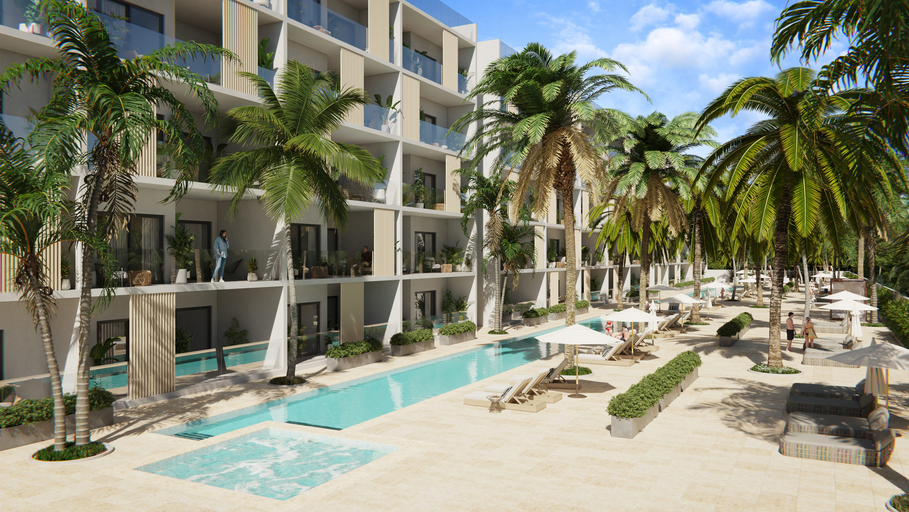 Apartamentos sofisticados cerca de playa Bávaro