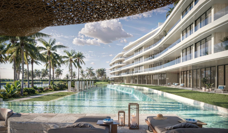 Exclusivos apartamentos con vistas al campo de golf y al mar