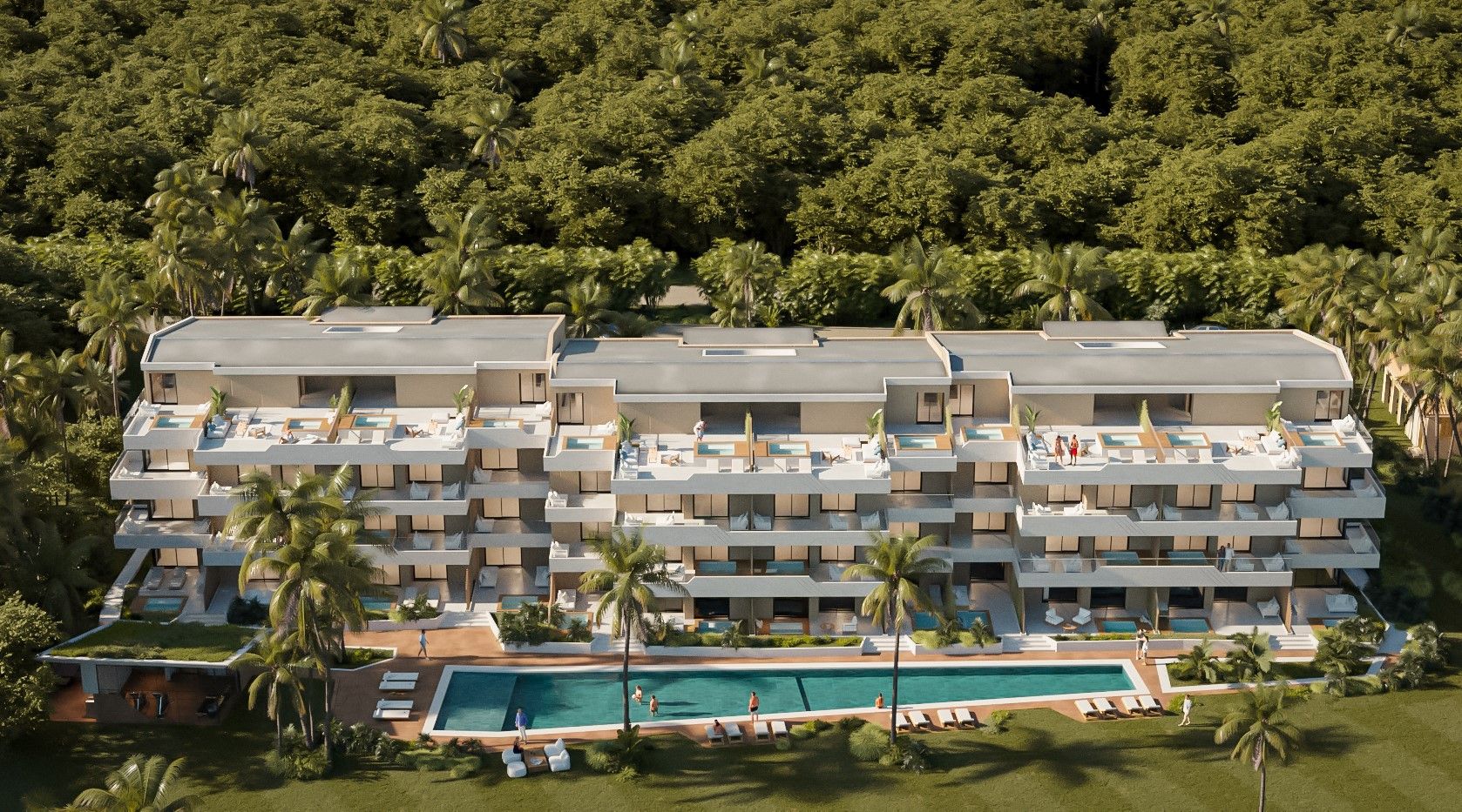 Apartamentos de lujo con club de golf