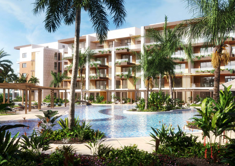 Apartamentos tropicales en el corazón de Punta Cana
