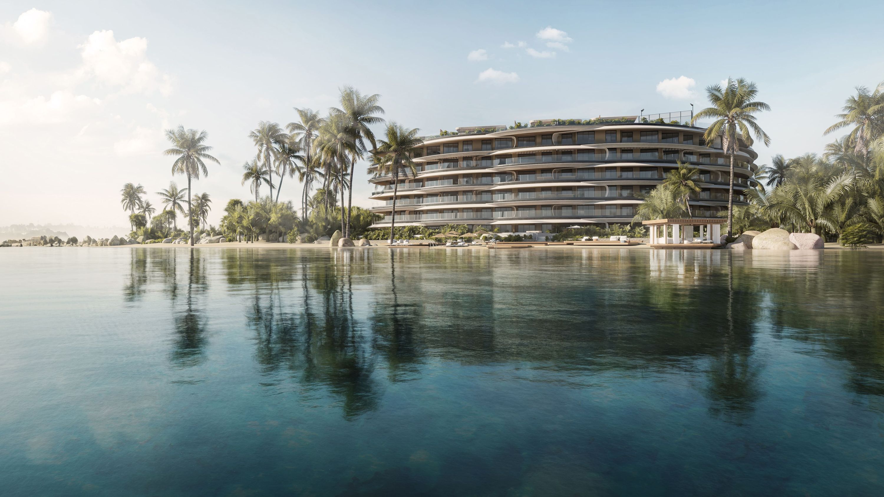 Apartamentos de ultra lujo frente al lago en Cap Cana