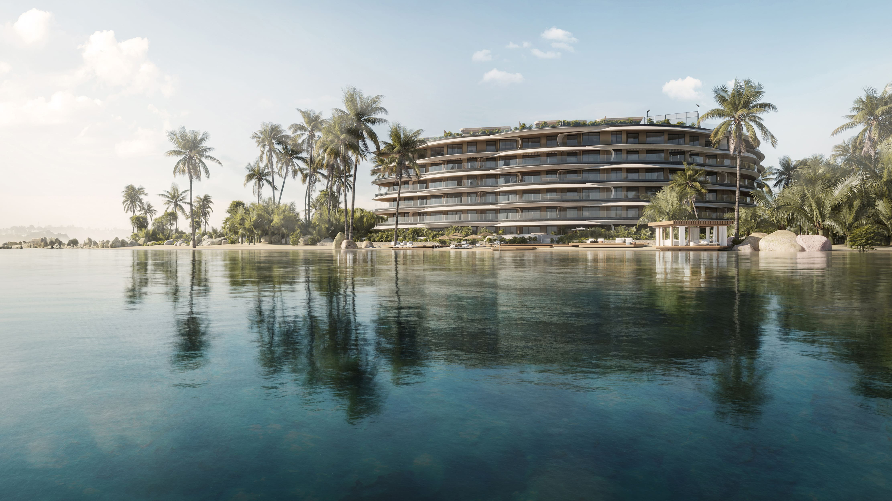 Apartamentos de ultra lujo frente al lago en Cap Cana