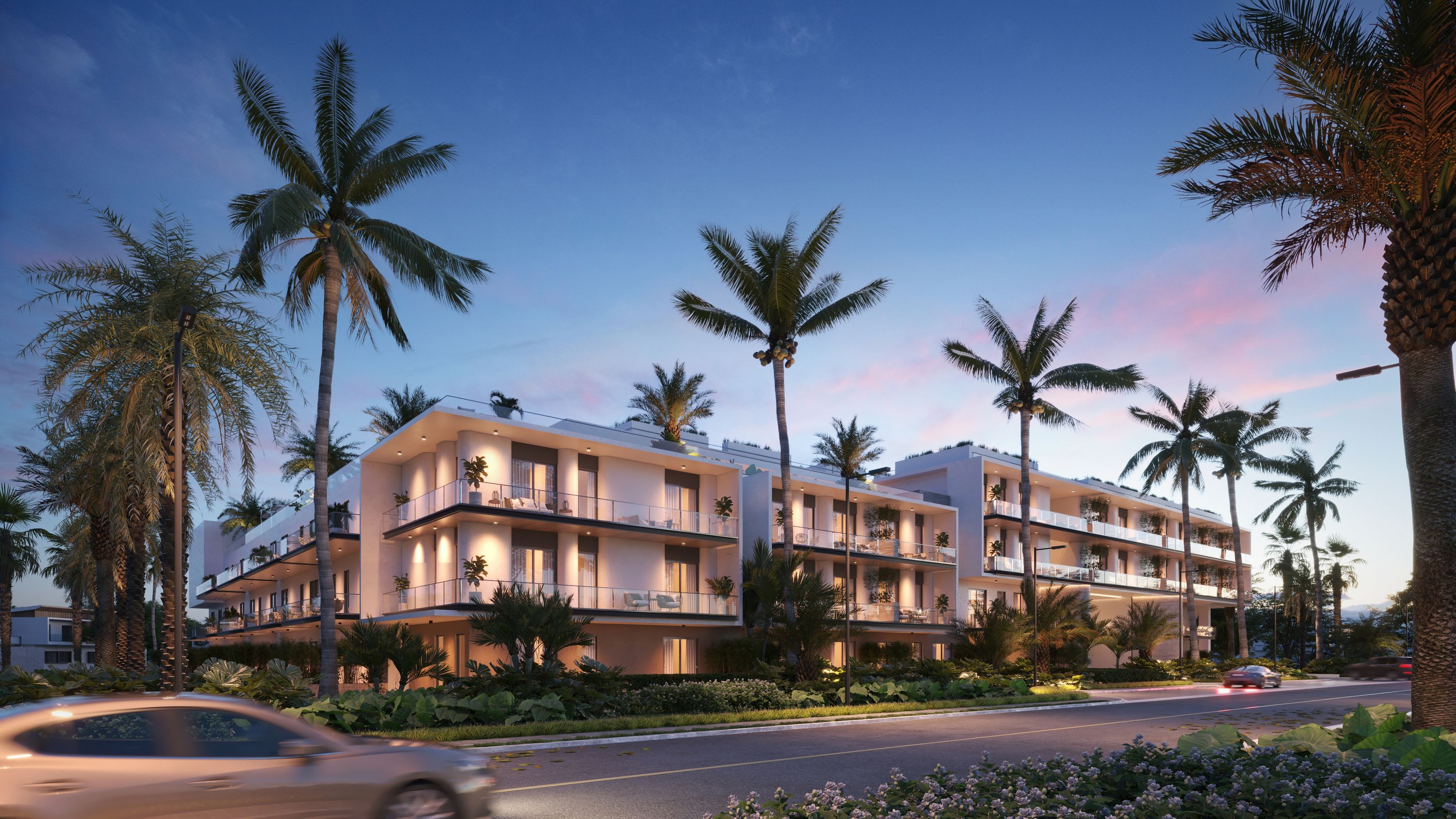 Apartamentos elegantes en el centro de Cap Cana