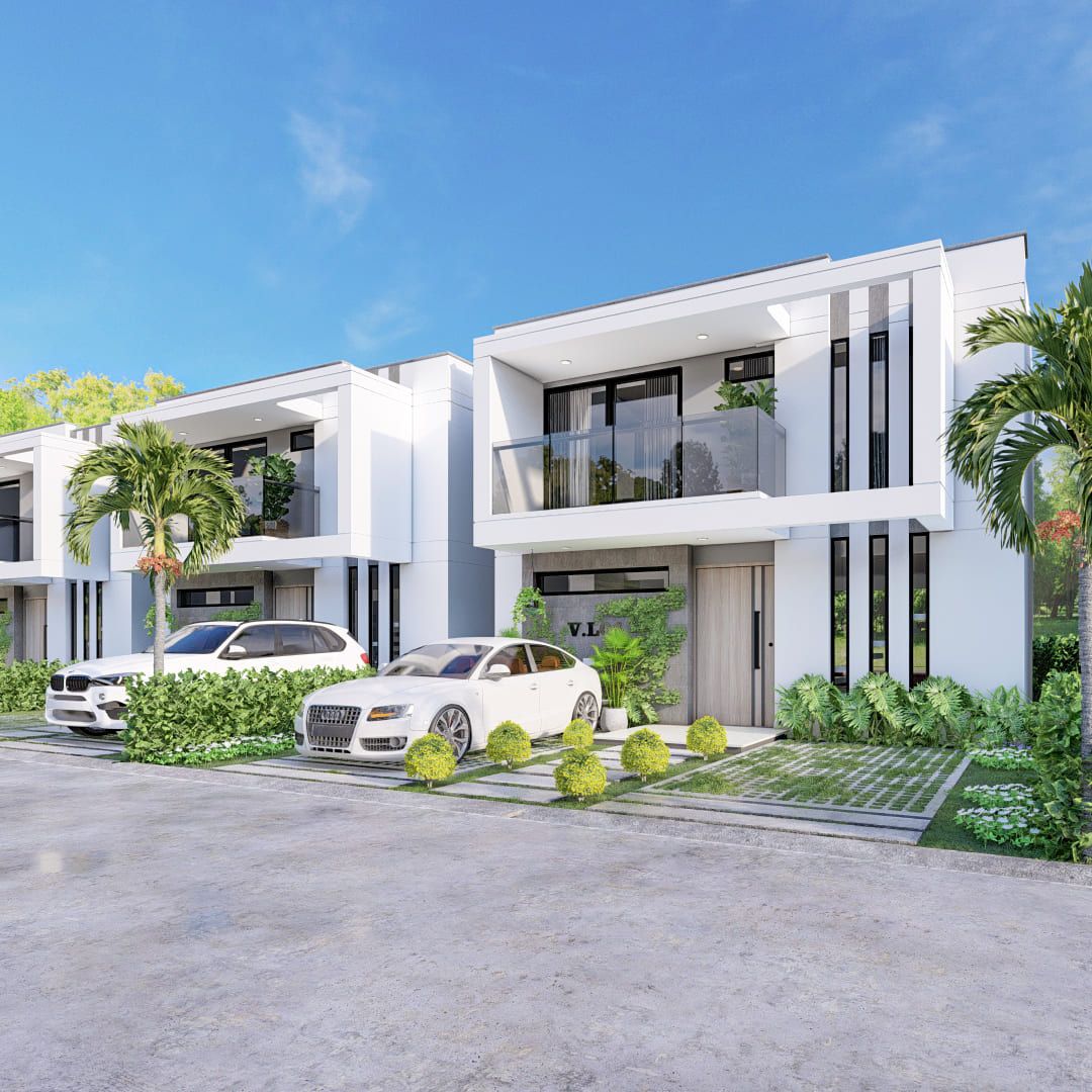 Villas con línea blanca y terraza privada — foto 3