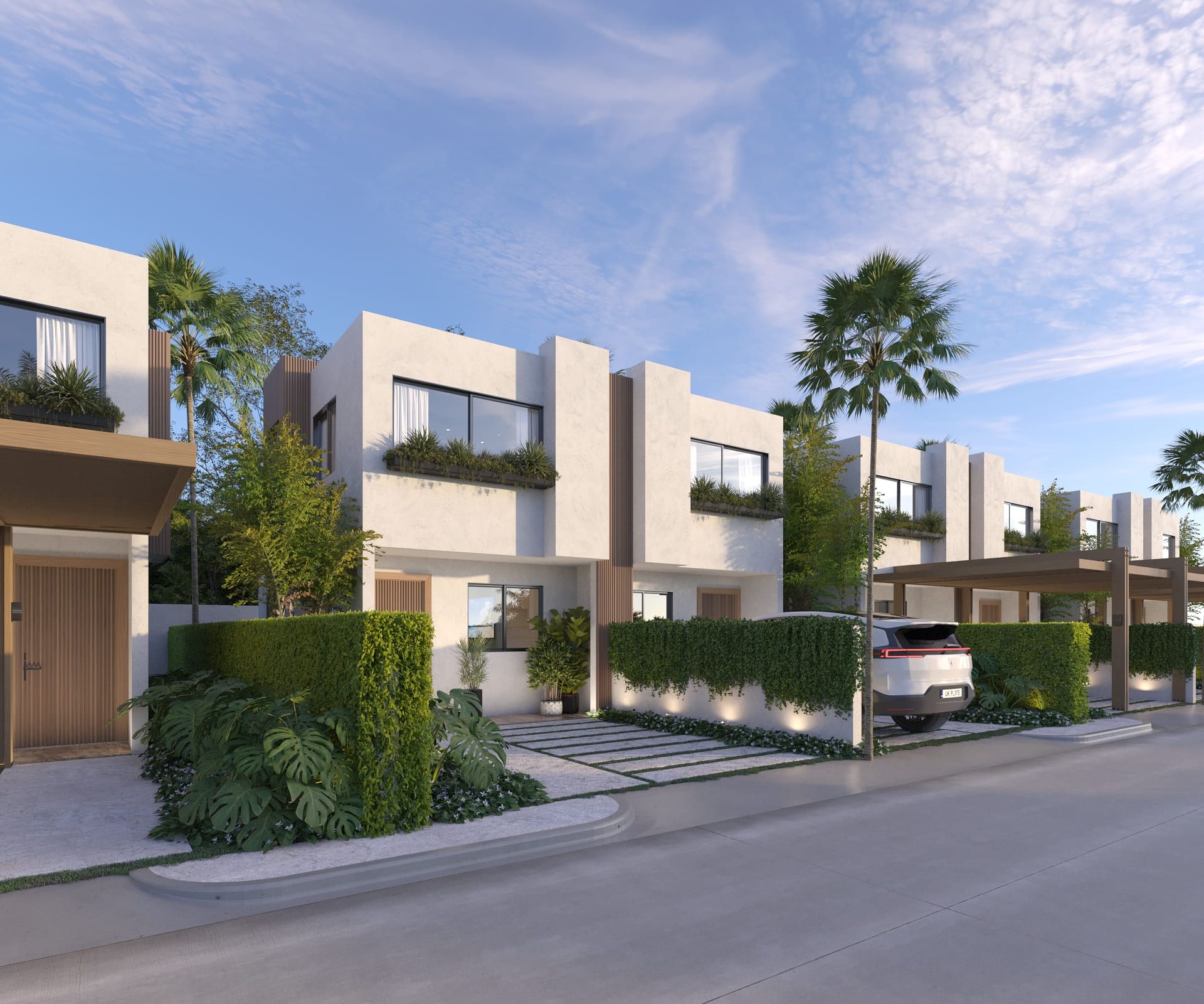 Townhouses y Villas Modernas a 5 Minutos de Playa Macao