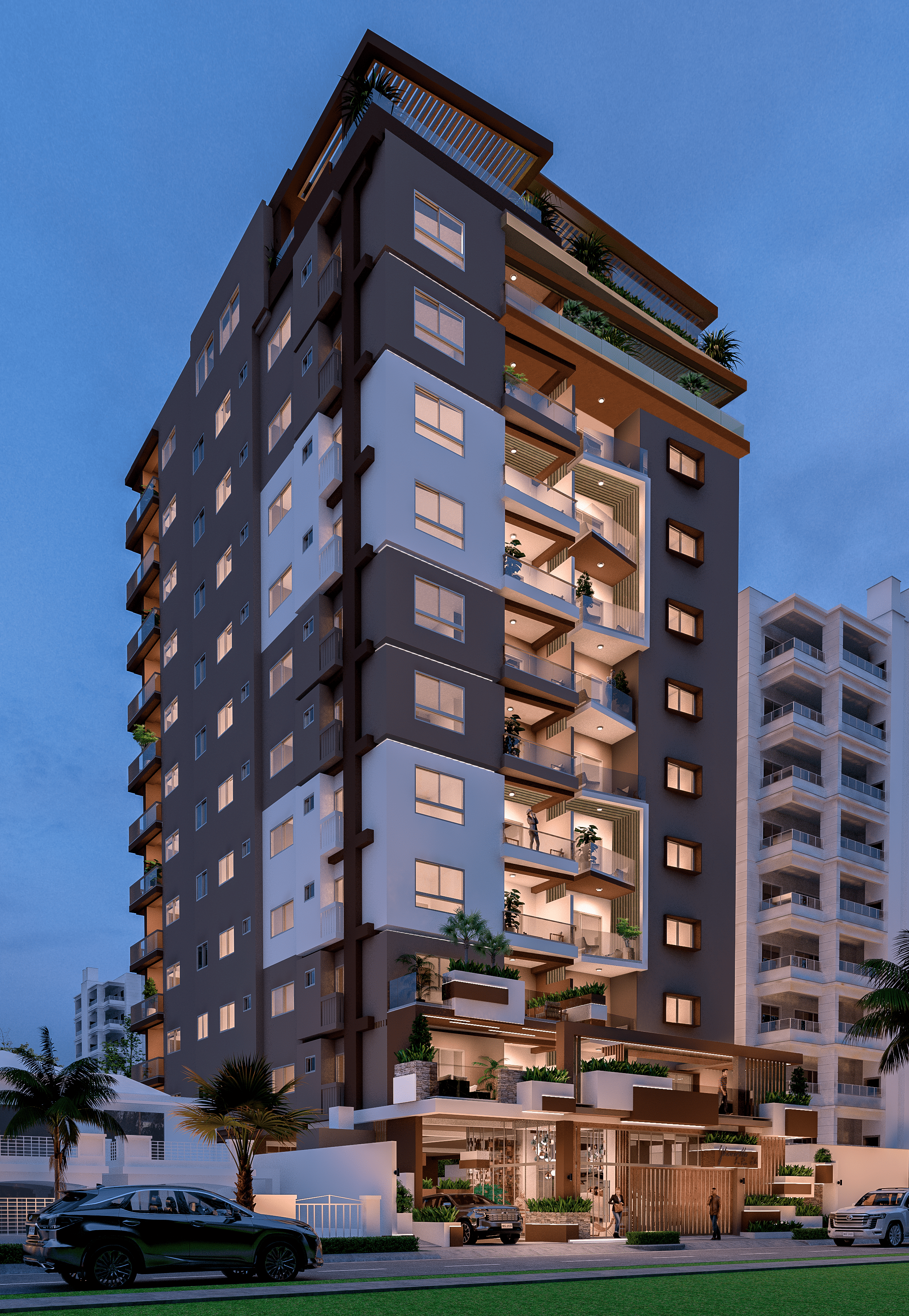 Torre Residencial Familiar con Piscina, Gimnasio y Área Social en el Distrito Nacional