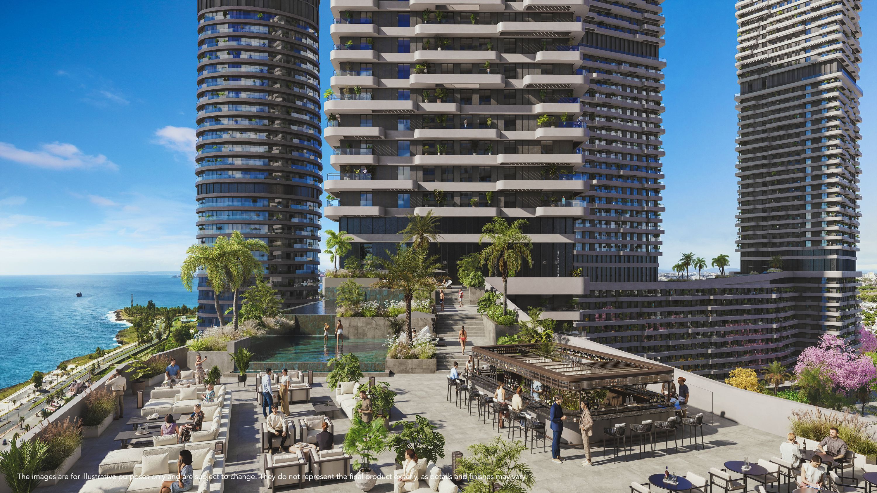 Ciudad Vertical Frente al Mar Caribe — foto 3