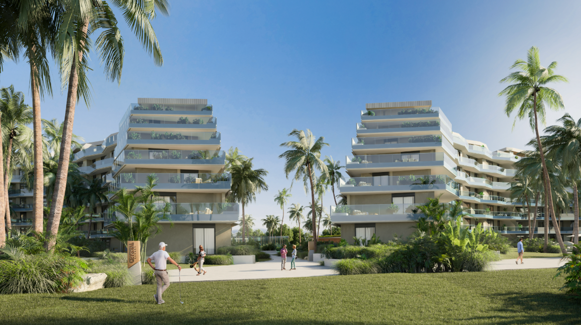 Residencias de lujo frente al campo de golf en Cap Cana