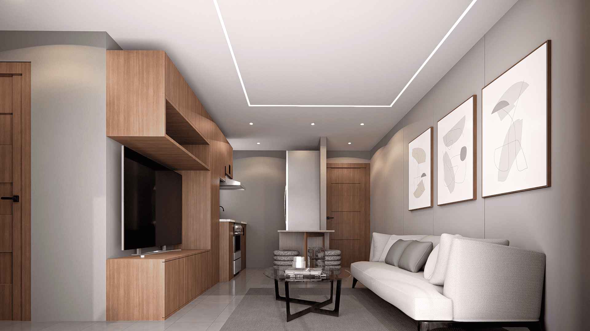 Proyecto residencial con vivienda área de terrazas y apartamento estudio — foto 4