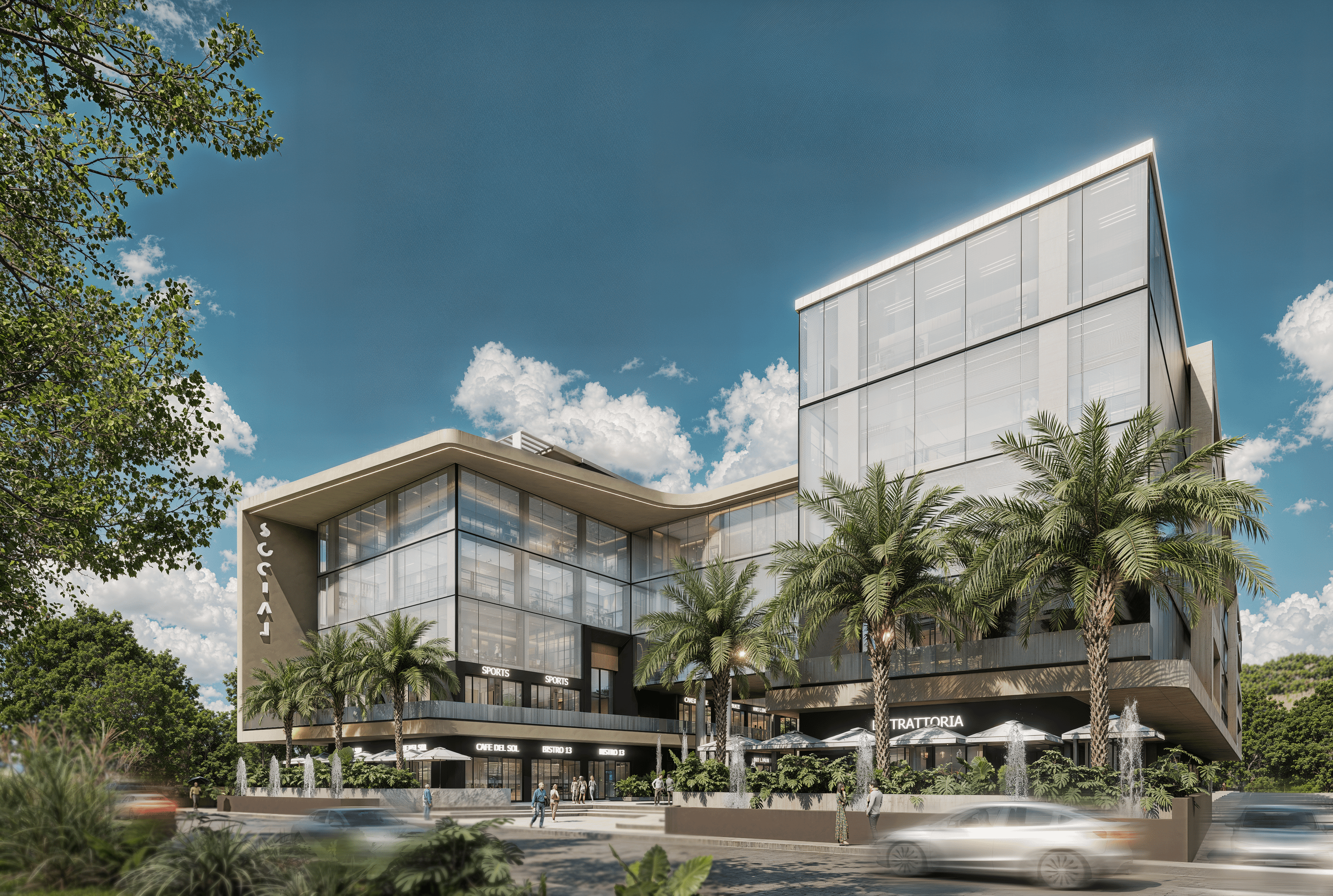 Centro empresarial moderno en Punta Cana