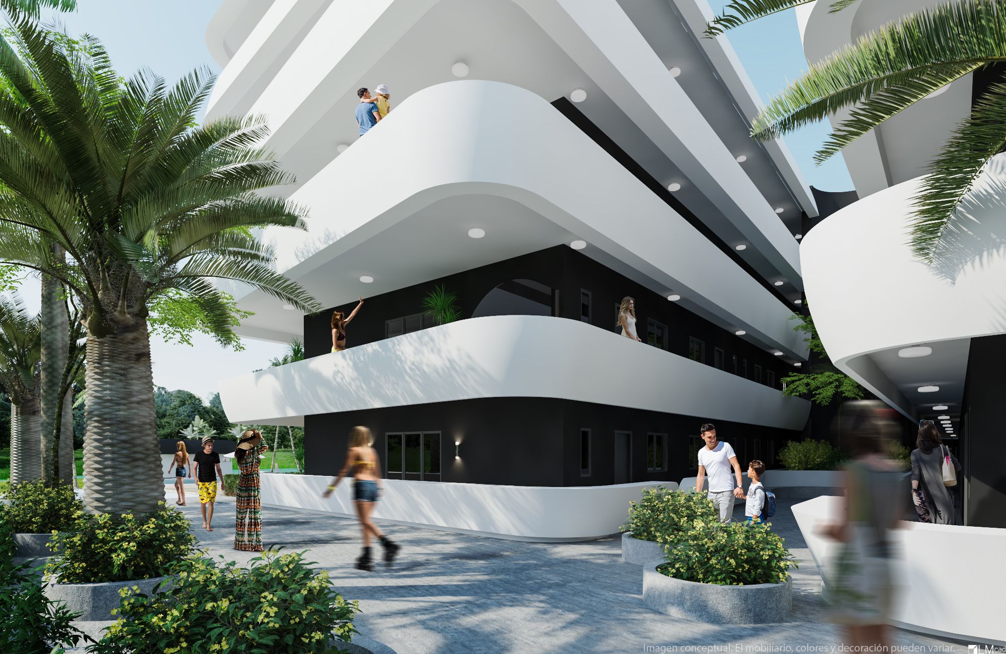 Apartamentos elegantes con vista al campo de golf — foto 3